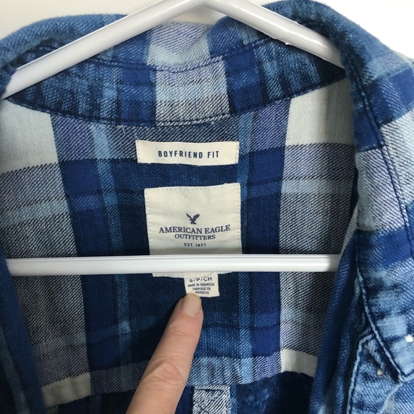 American Eagle plaid flannel shirts - Picture 2 of 2